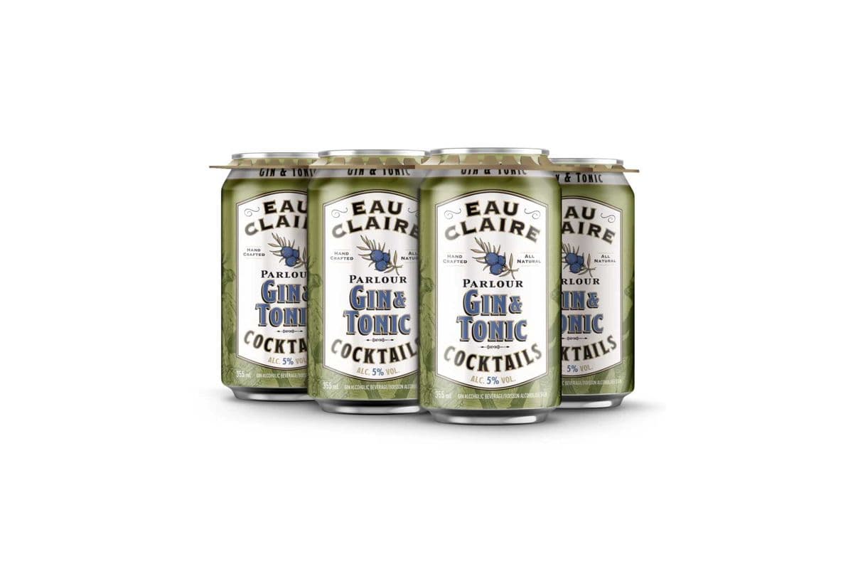 EAU Claire Gin and Tonic(6pk) (1 x 6pack)