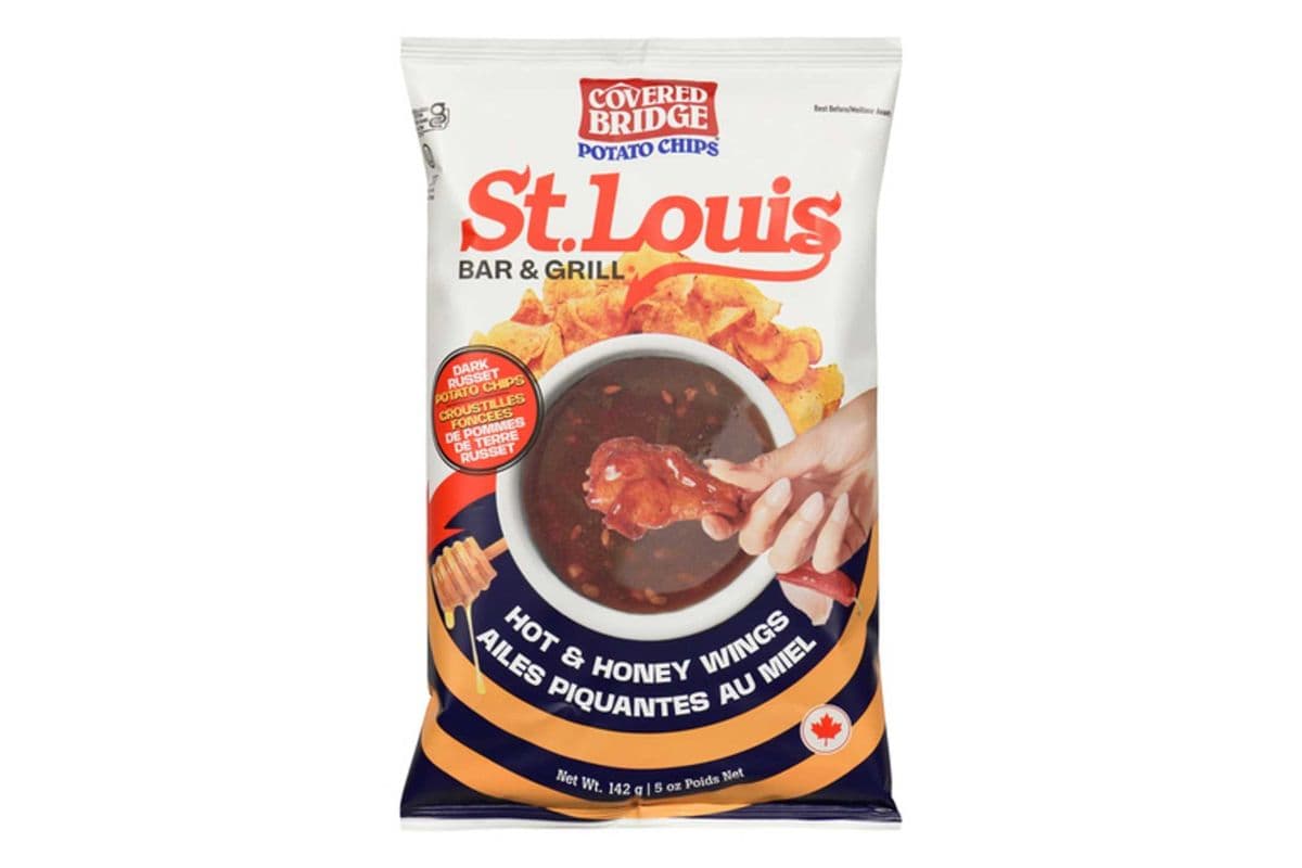 Covered Bridge Hot & Honey wings Chips (142 g)