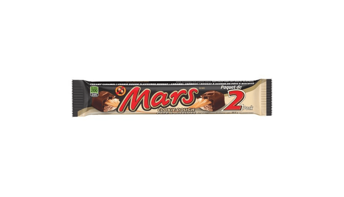 Mars Pâte à Biscuits Paquet de 2 89.6g / Cookie Dough 2 Pack 89.6g