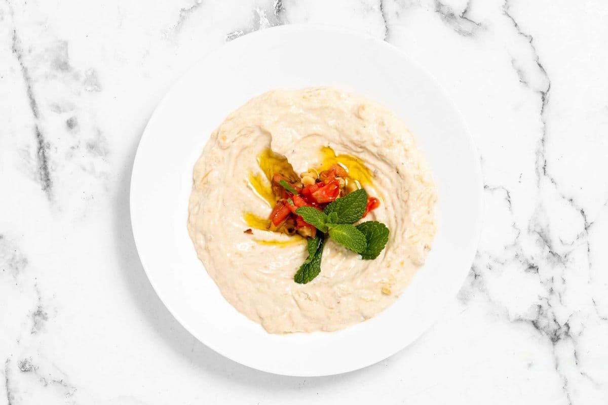 Smoked Eggplant with Tahini