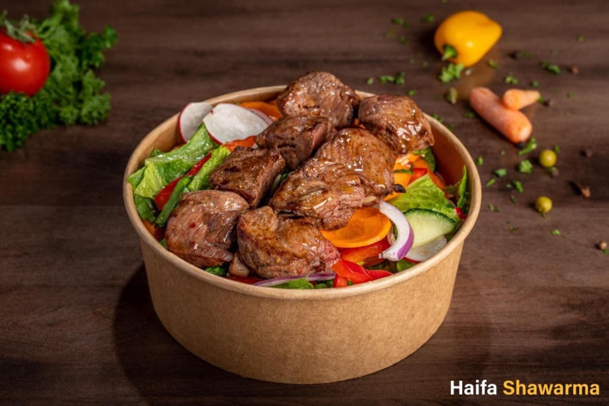 Lamb BBQ Salad Bowl