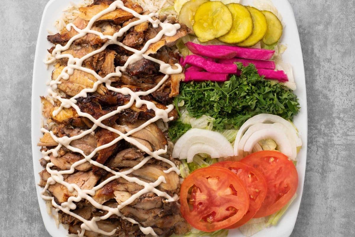 Chicken Shawarma Plate