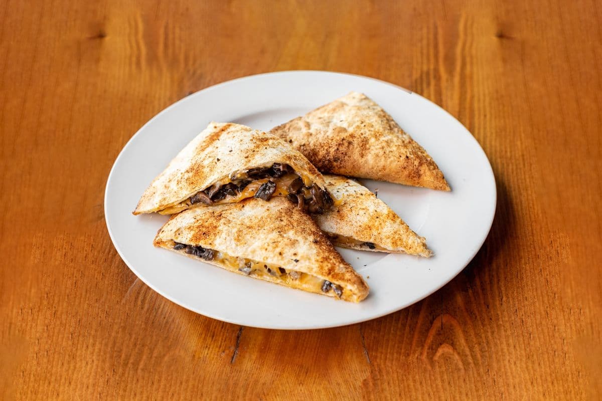 Mushroom Quesadilla