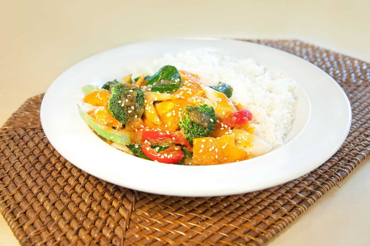 Curry Vegetable Rice