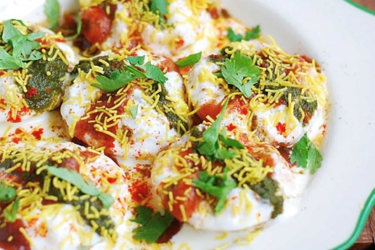 Dahi Sev-Puri (6 piece)