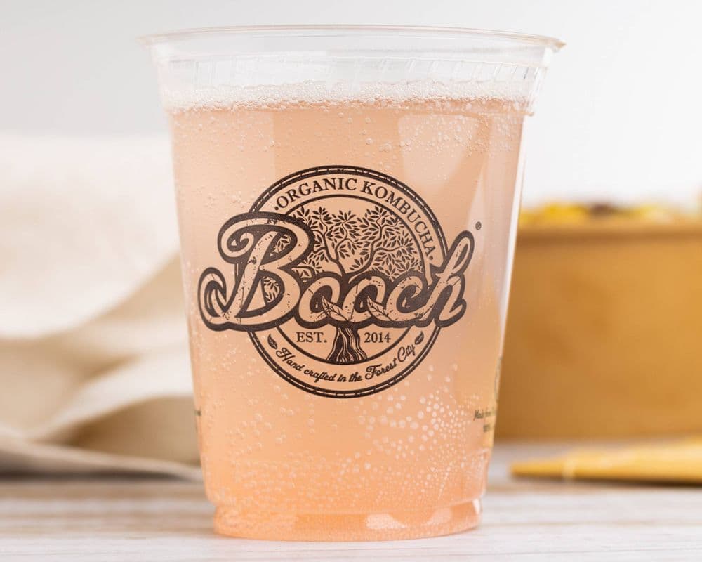 Booch Kombucha On Tap 16oz Glass
