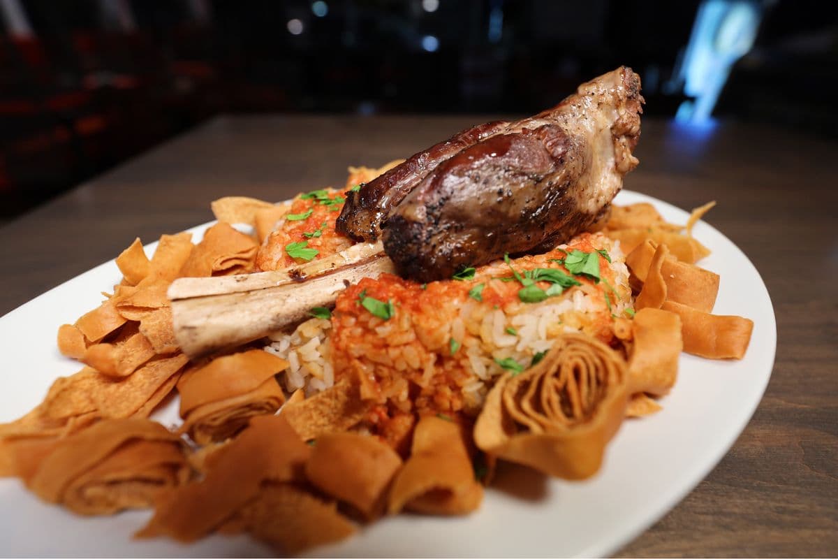 Lamb Shank Fattah