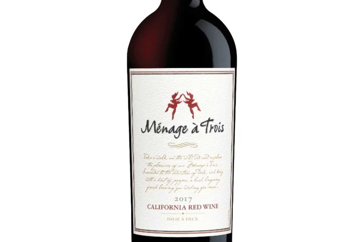 Menage a Trois Red Blend (1 x 750 ml)