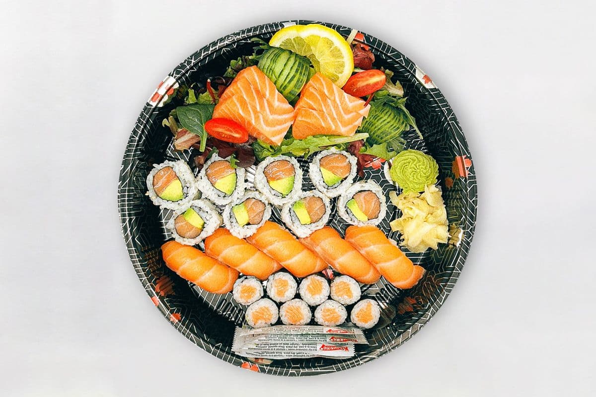 Gluten Free Salmon Lover Platter (27 pcs)