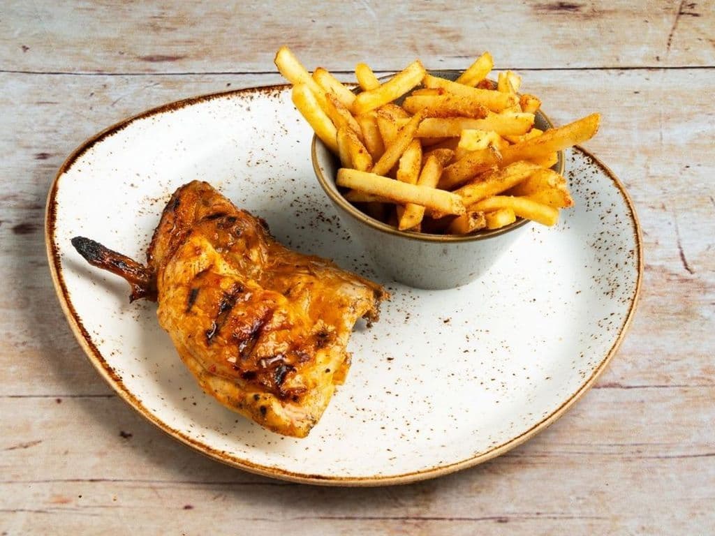 1/4 Chicken Breast with 1 Side