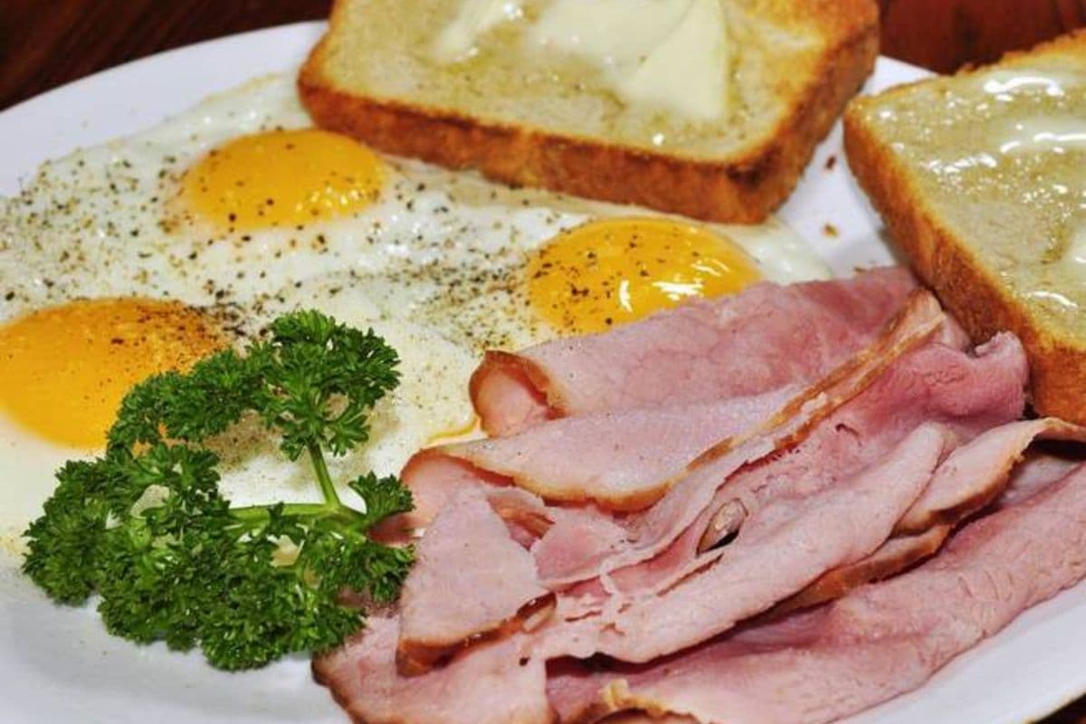 3 Eggs Any Style with Smoked Ham