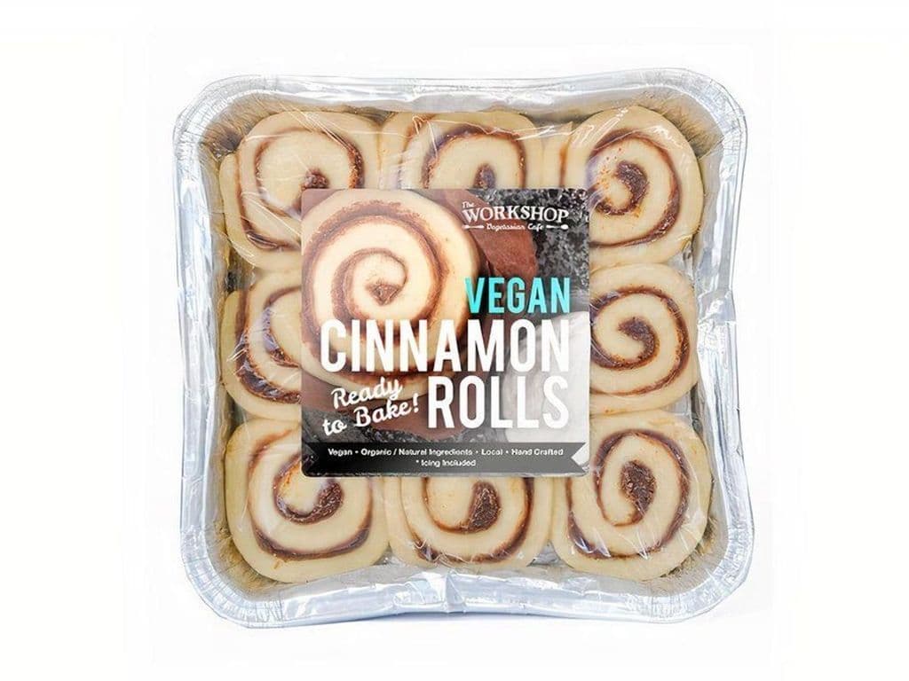 Frozen Cinnamon Rolls and Icing (V)