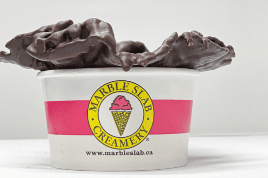 Dark Chocolate Waffle Bowl