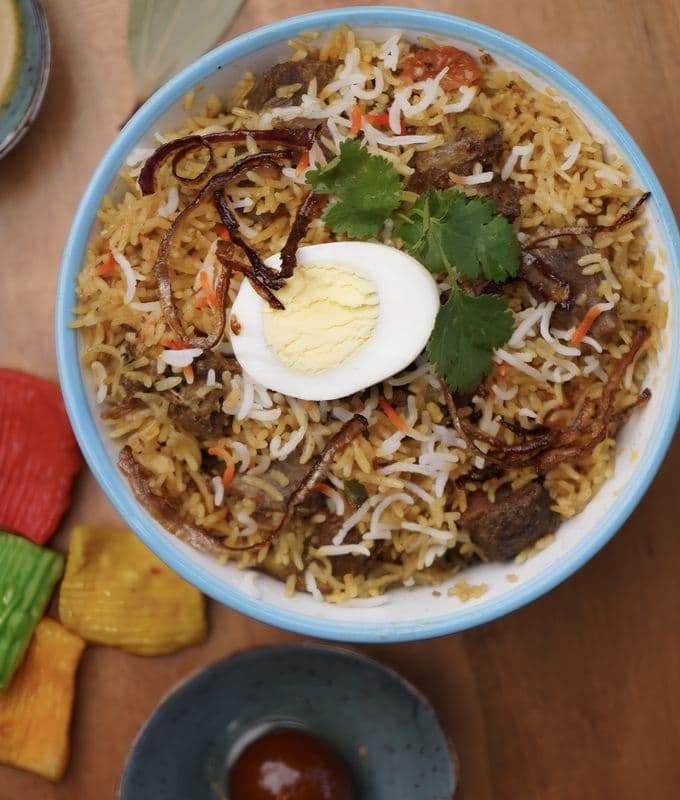 Baby Goat Biryani
