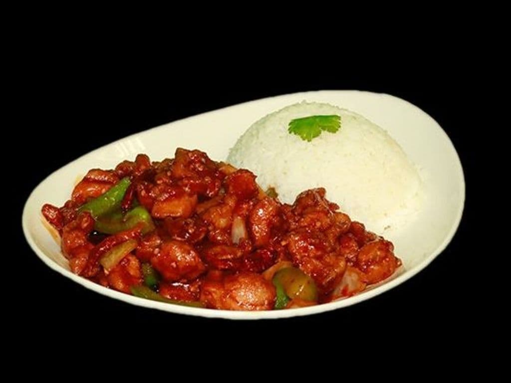 Szechuan Chicken (Individual served with Steamed Rice)