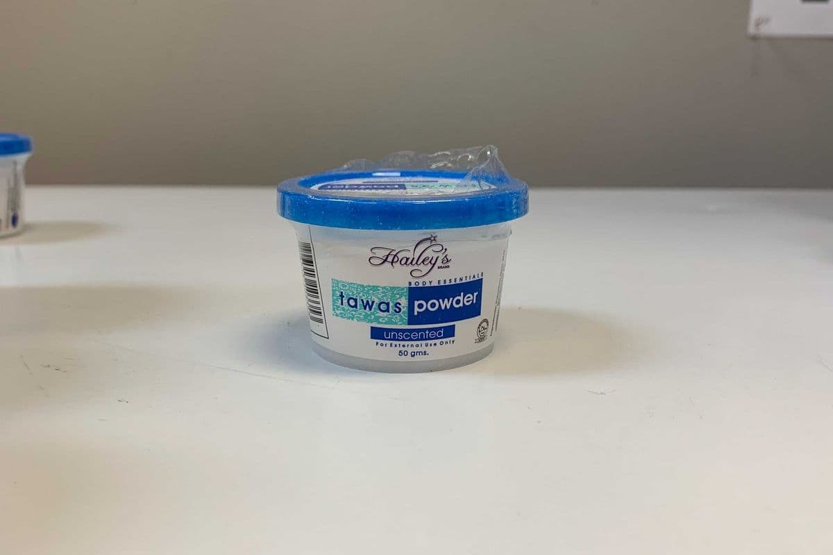 Hailey's Tawas Powder (Unscented) (50 grams)