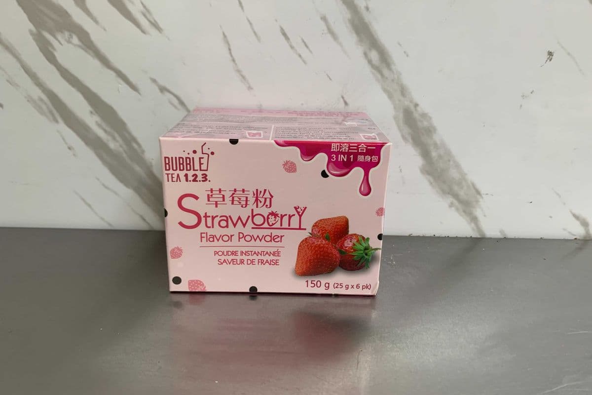 Bubble Tea Powder Box