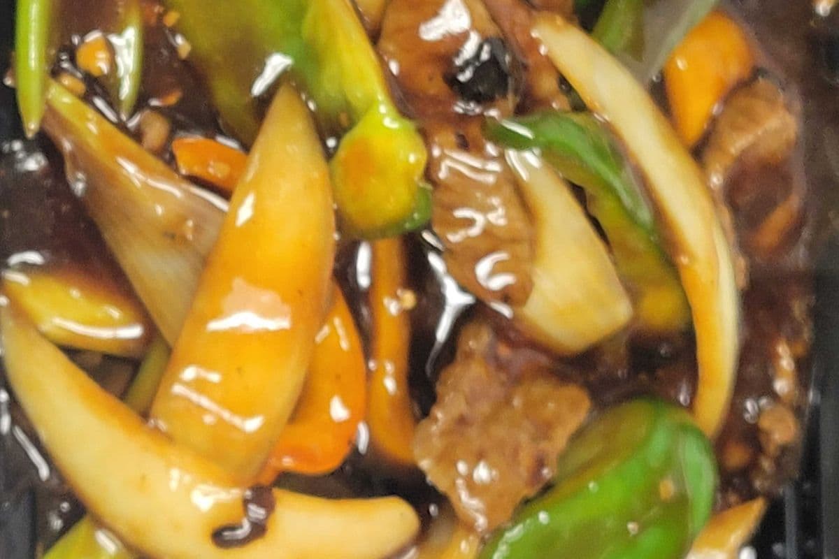 Chow Mein aux Haricots Noir/Chow Mein with Black Bean Sauce