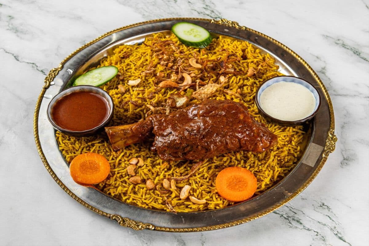 Saachi's Special Lamb Shank Mandi(single)