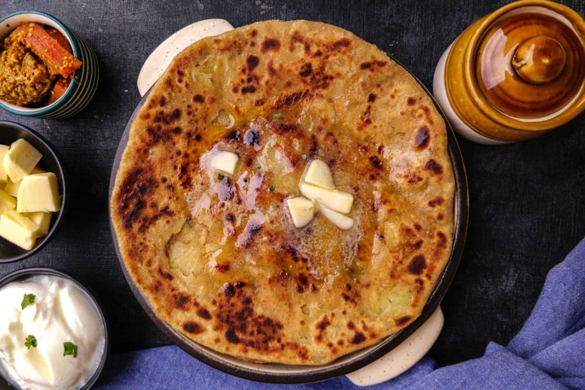Onion Masala Parantha Combo