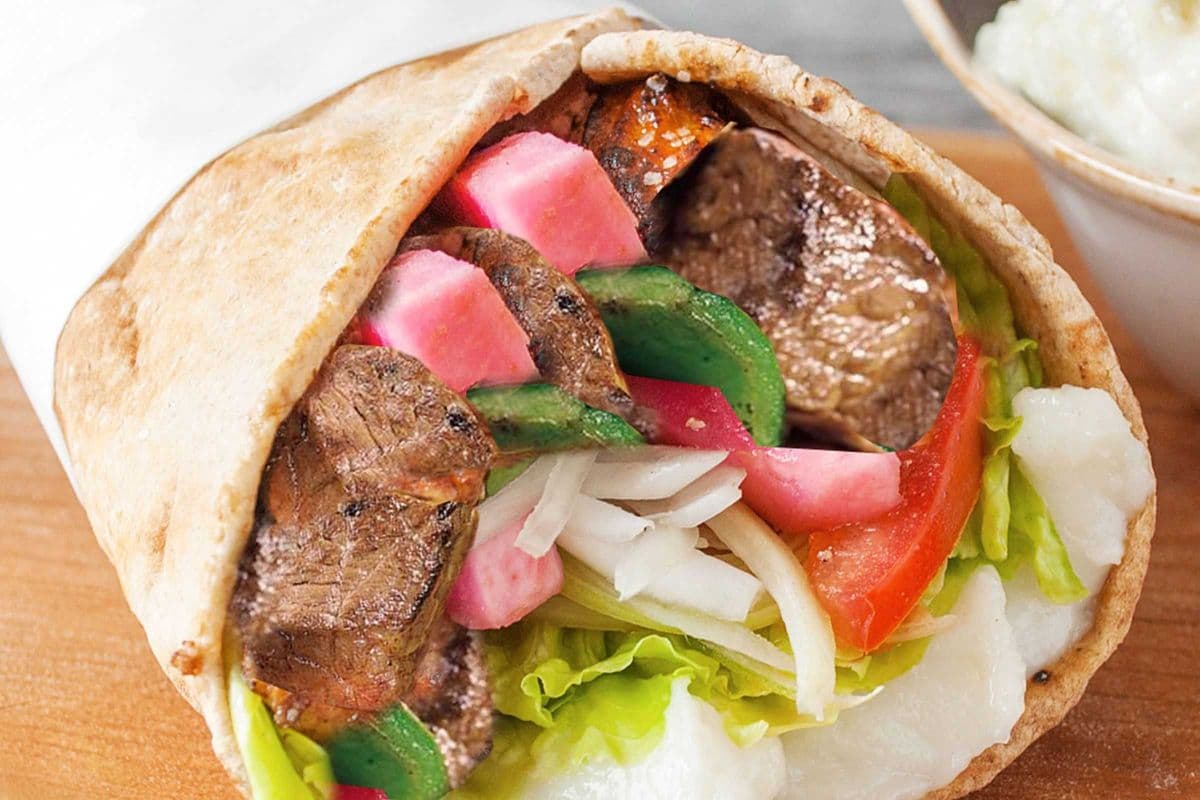 Shish Kabob Sandwich