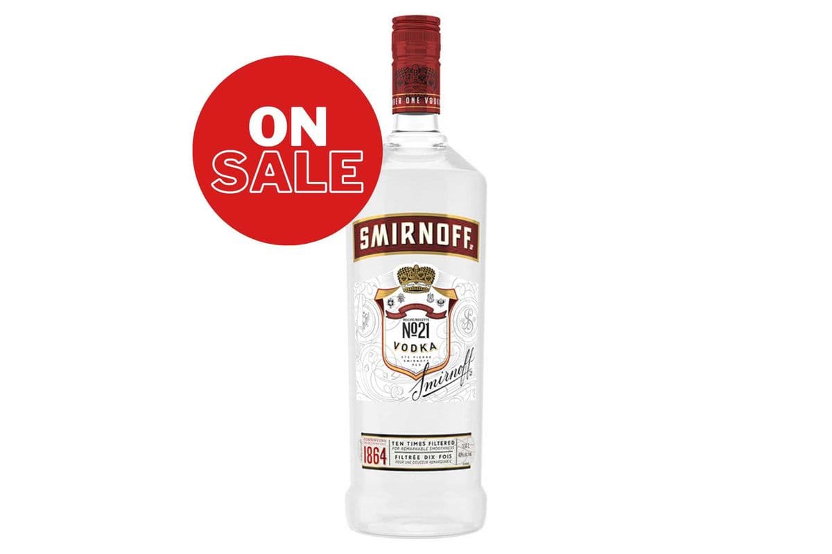 Smirnoff Red Label (1 x 750 ml Bottle)