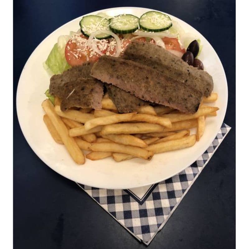 Homemade Gyro Fries Dinner