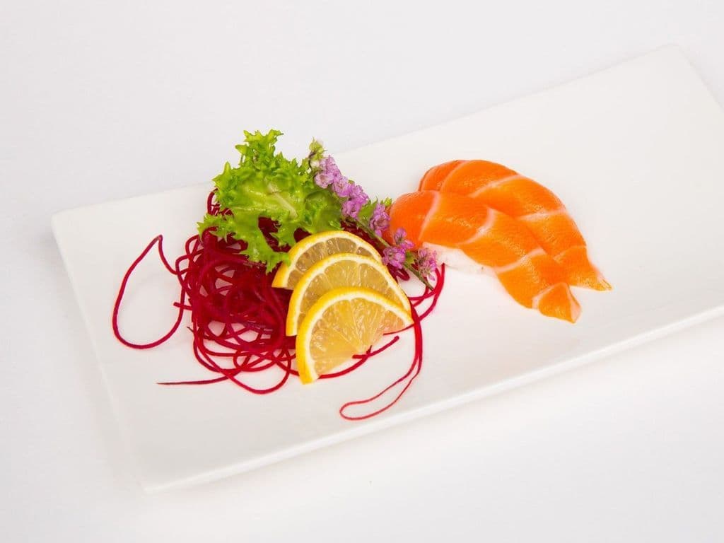 Salmon Sushi(2pcs)