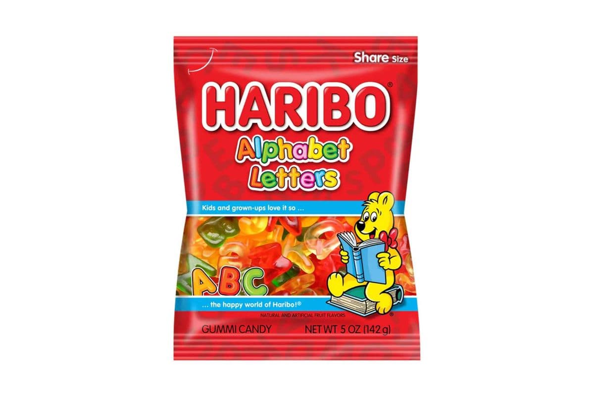 Haribo Alphabet Letters (5 oz)