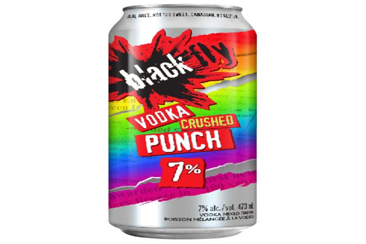 Black Fly Vodka Crushed Punch (1 x 473 ml)