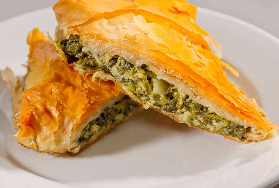 Spanakopita (Spinach Pie) Combo