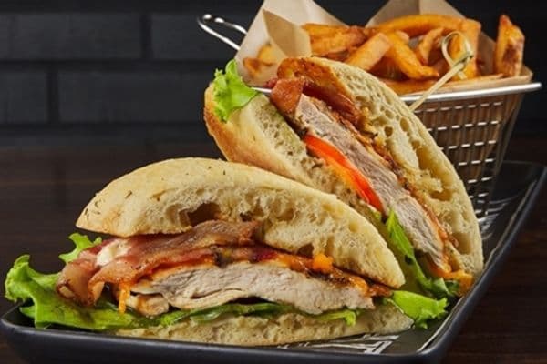Grilled Chicken Club Sandwich