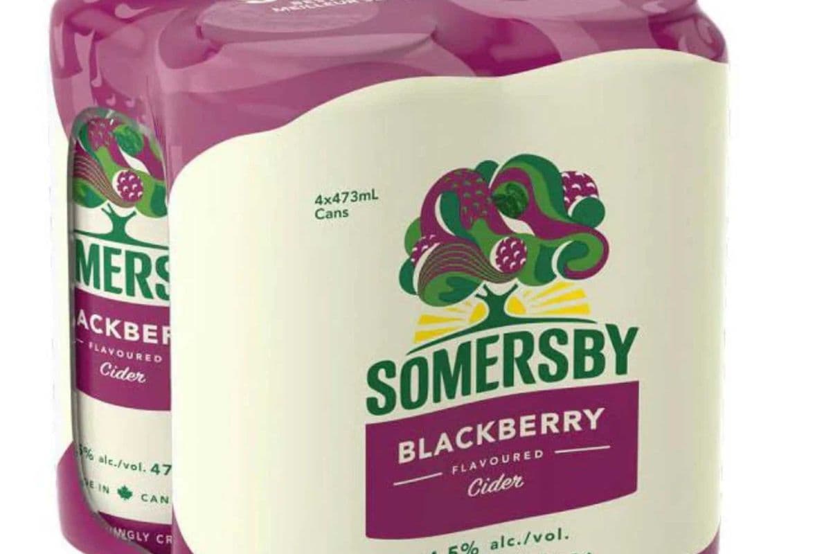 Somersby Blackberry Cider (4 x 473 ml Cans)