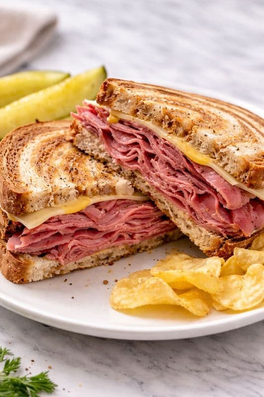 Steamed Smoked Meat Sandwich