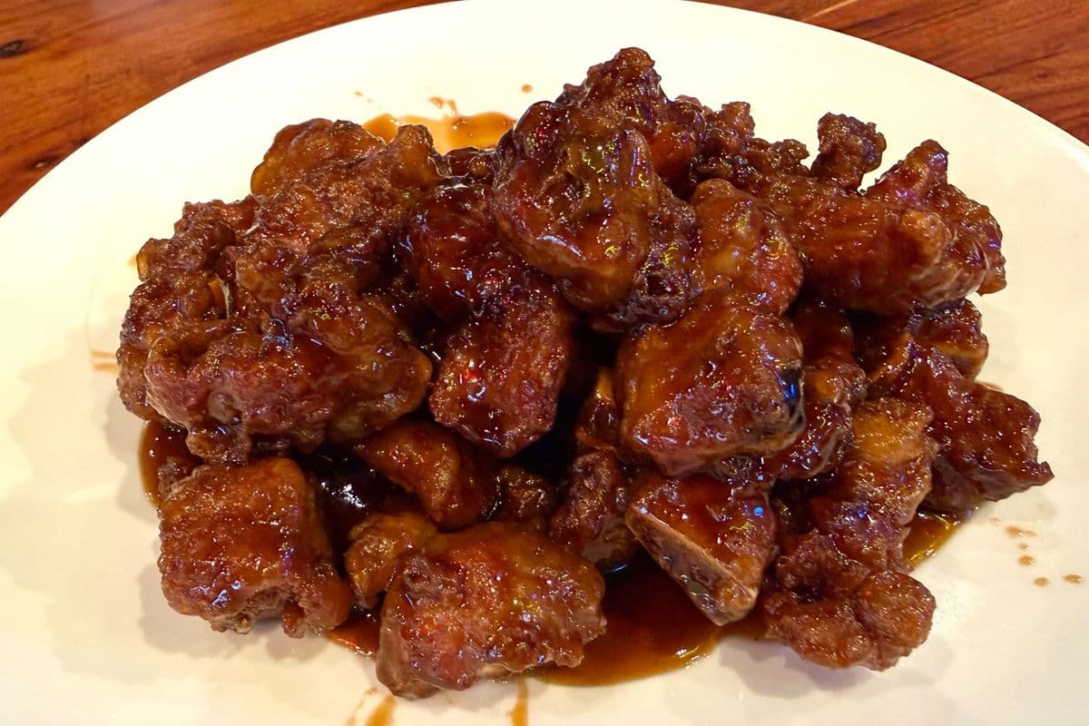 Honey & Garlic Pork Chop 蒜子蜜汁豬扒