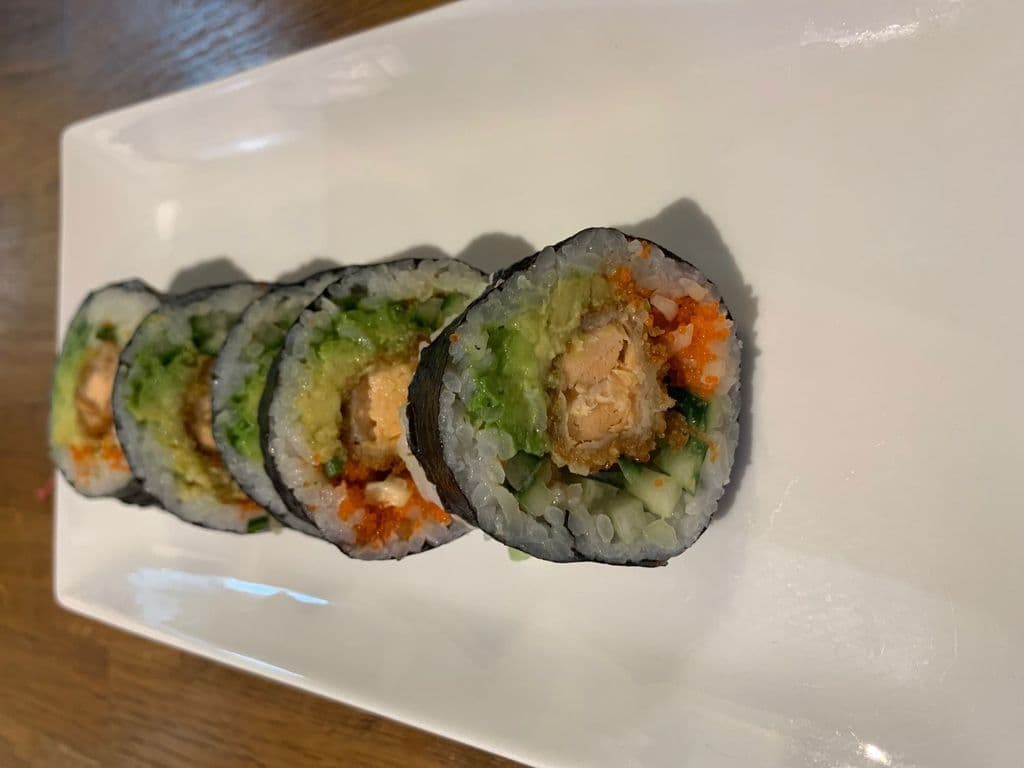 Saumon frit / Fried salmon roll
