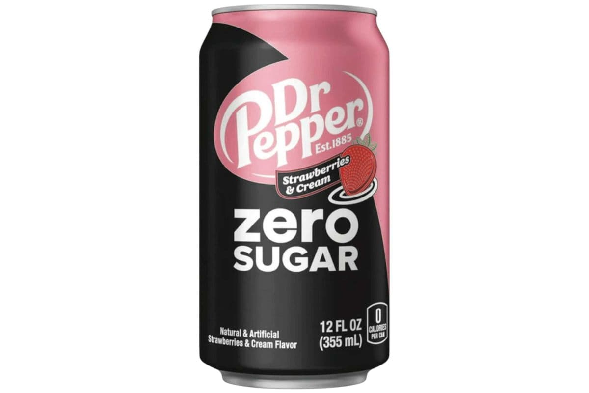 Dr Pepper Strawberries & Cream Zero (355ml) (0 Cal)