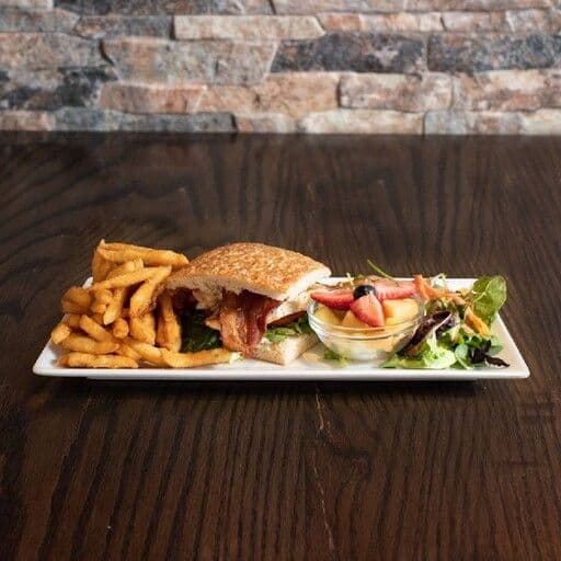 Focaccia Club Sandwich