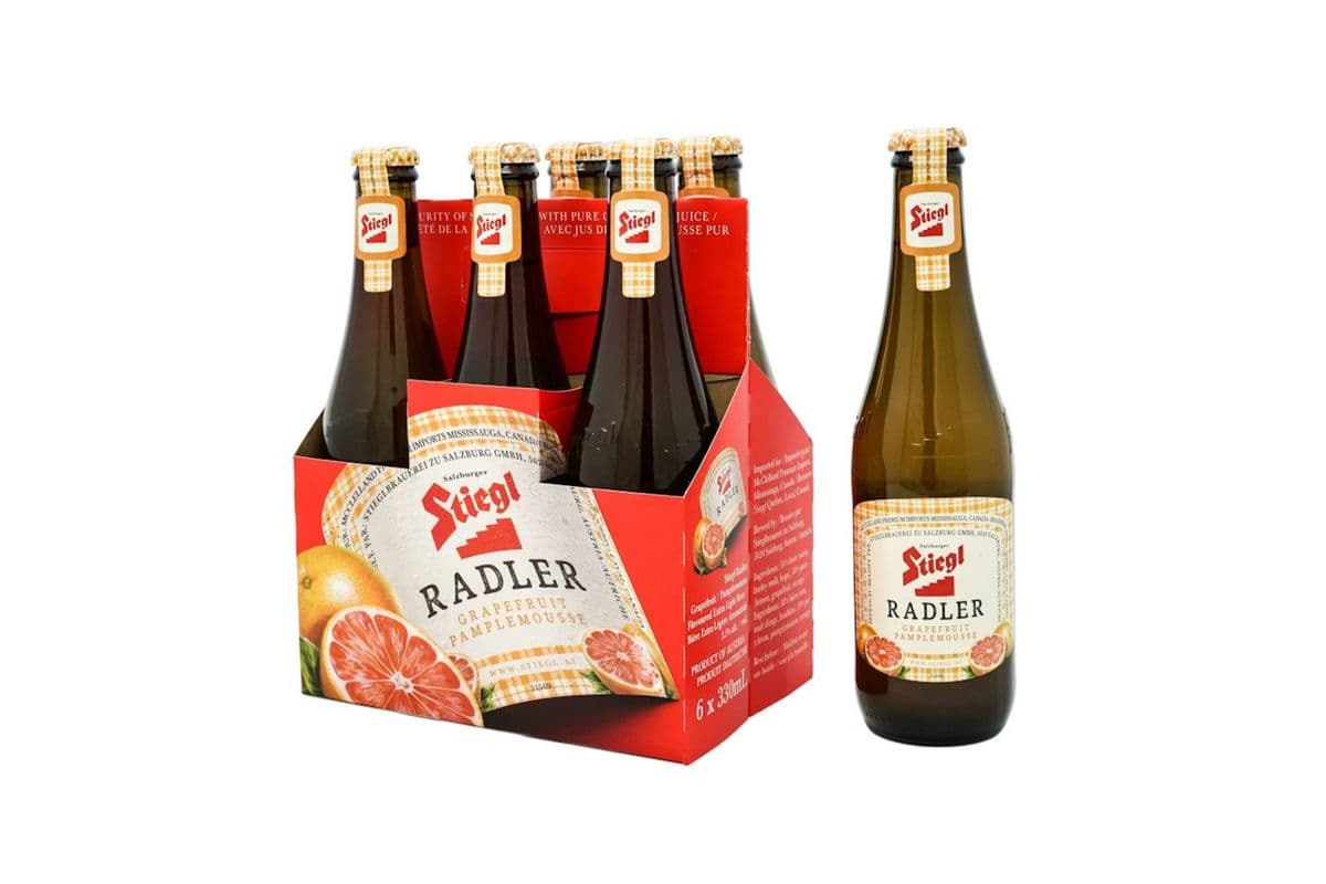 STIEGL GRAPEFRUIT RADLER 6 PACK BOTTLES (1 x 330ML)