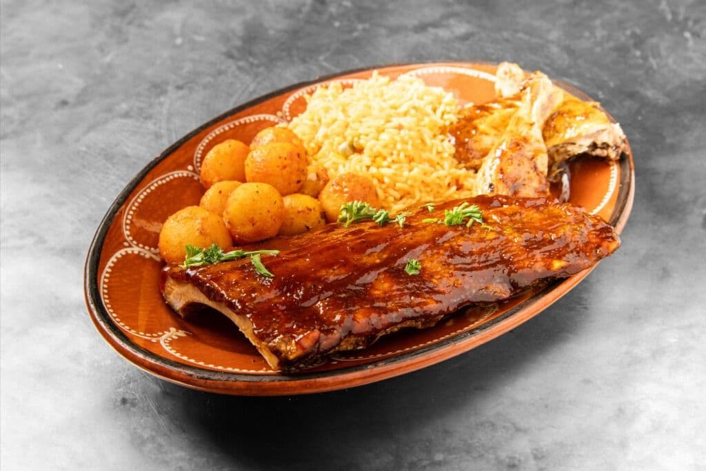 Chicken and Baby Back Rib Combo
