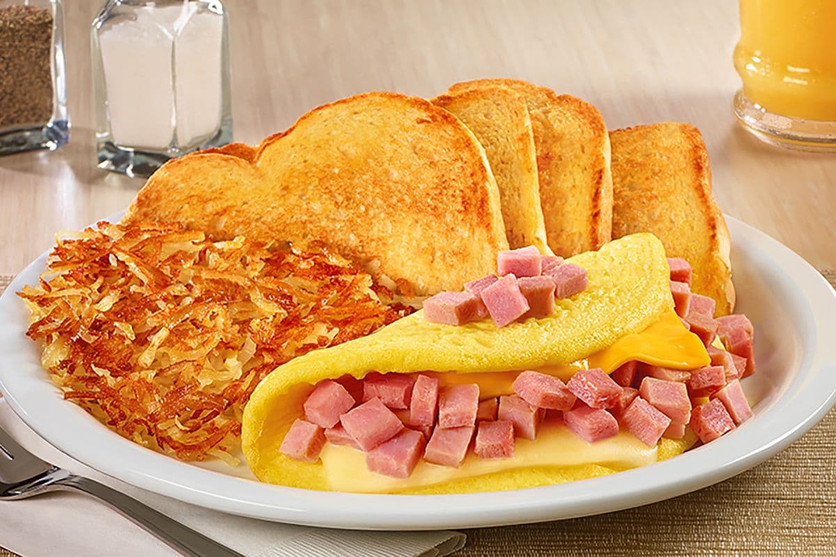 My Hammy & Cheese Omelette