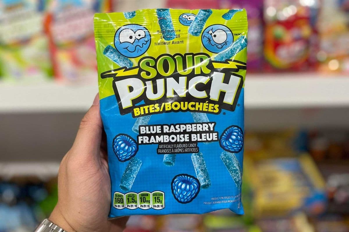 Sour Punch Bites Blue Raspberry - 142g (142g)