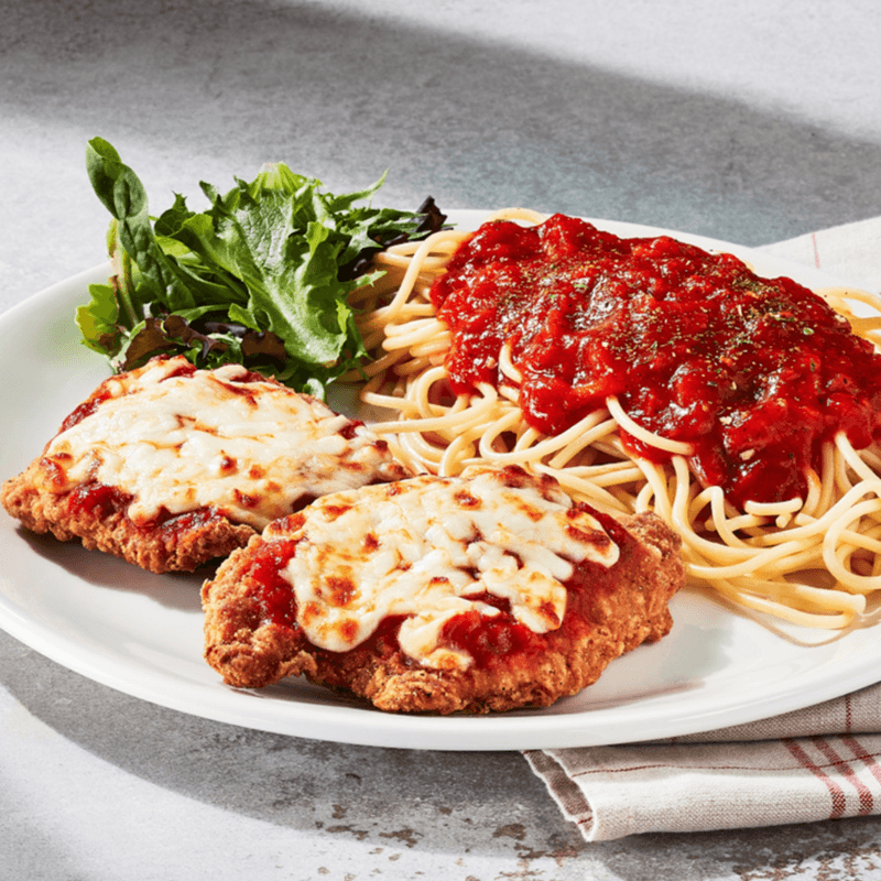 Poulet parmigiana / Chicken Parmigiana