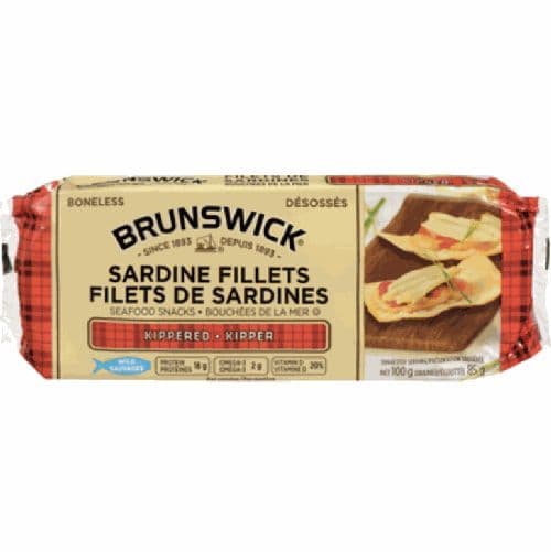 Brunswick Seafood Snack Kippered 100g