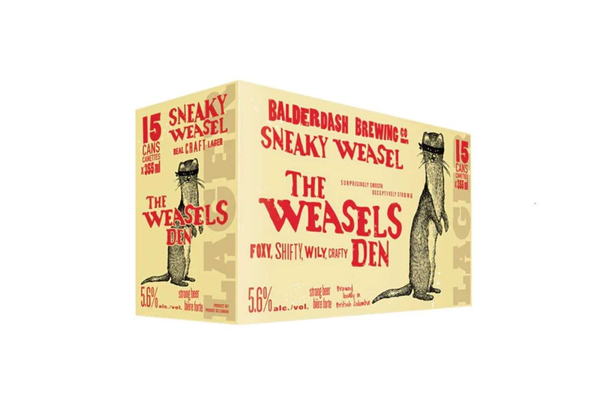 Sneaky Weasel Lager (15 x 355 ml)