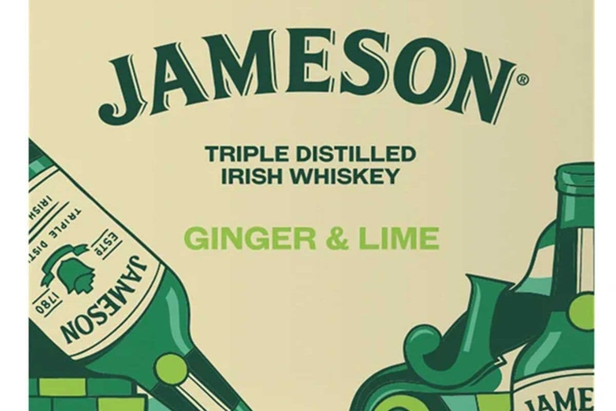 Jameson Ginger & Lime (4 x 355 ml Cans)