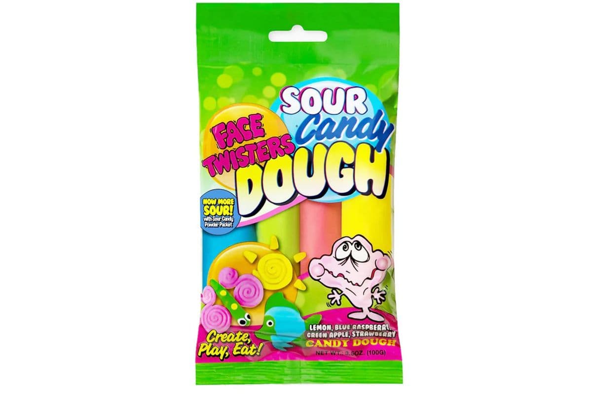 Face Twisters Sour Candy Dough