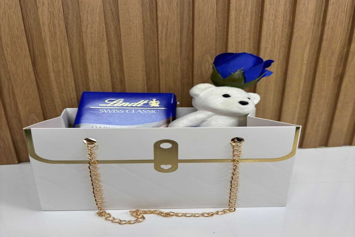White Basket Hamper
