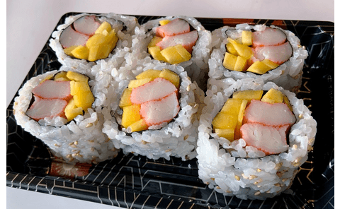 93. Mango & Crab (6pc)