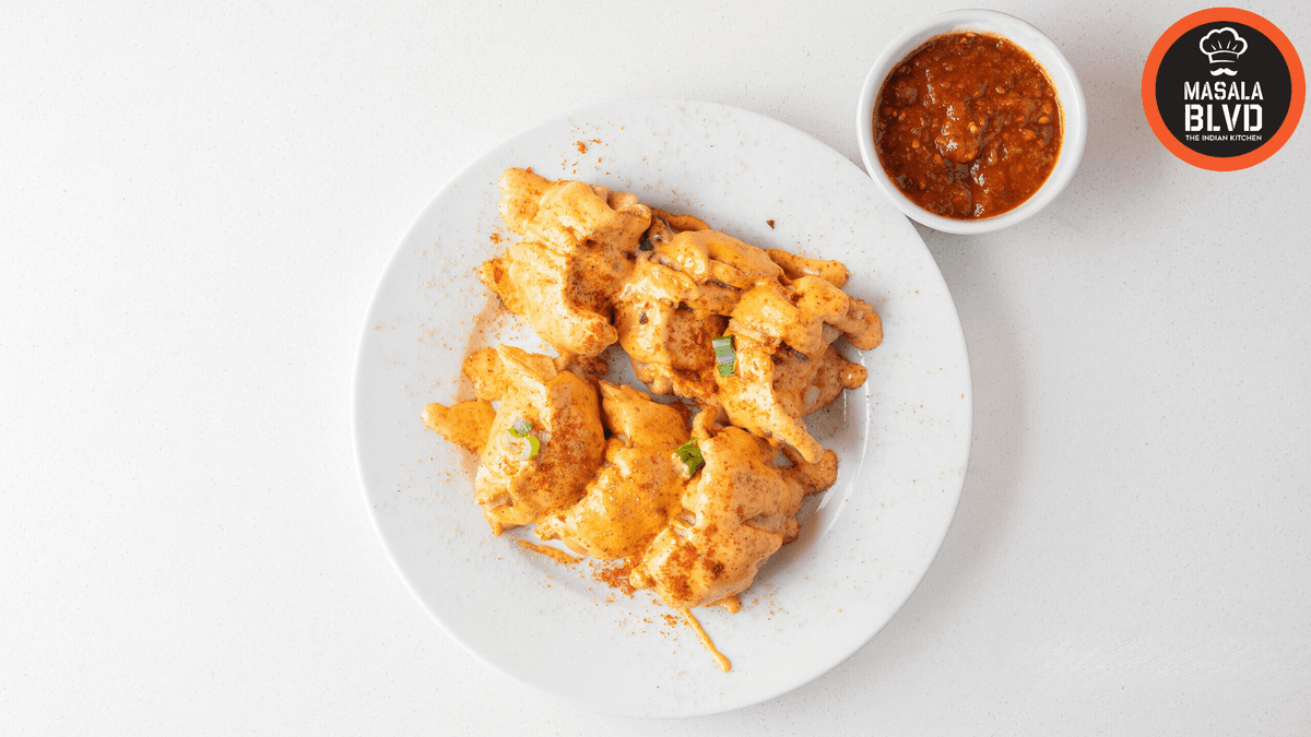 Tandoori Mayo Momos